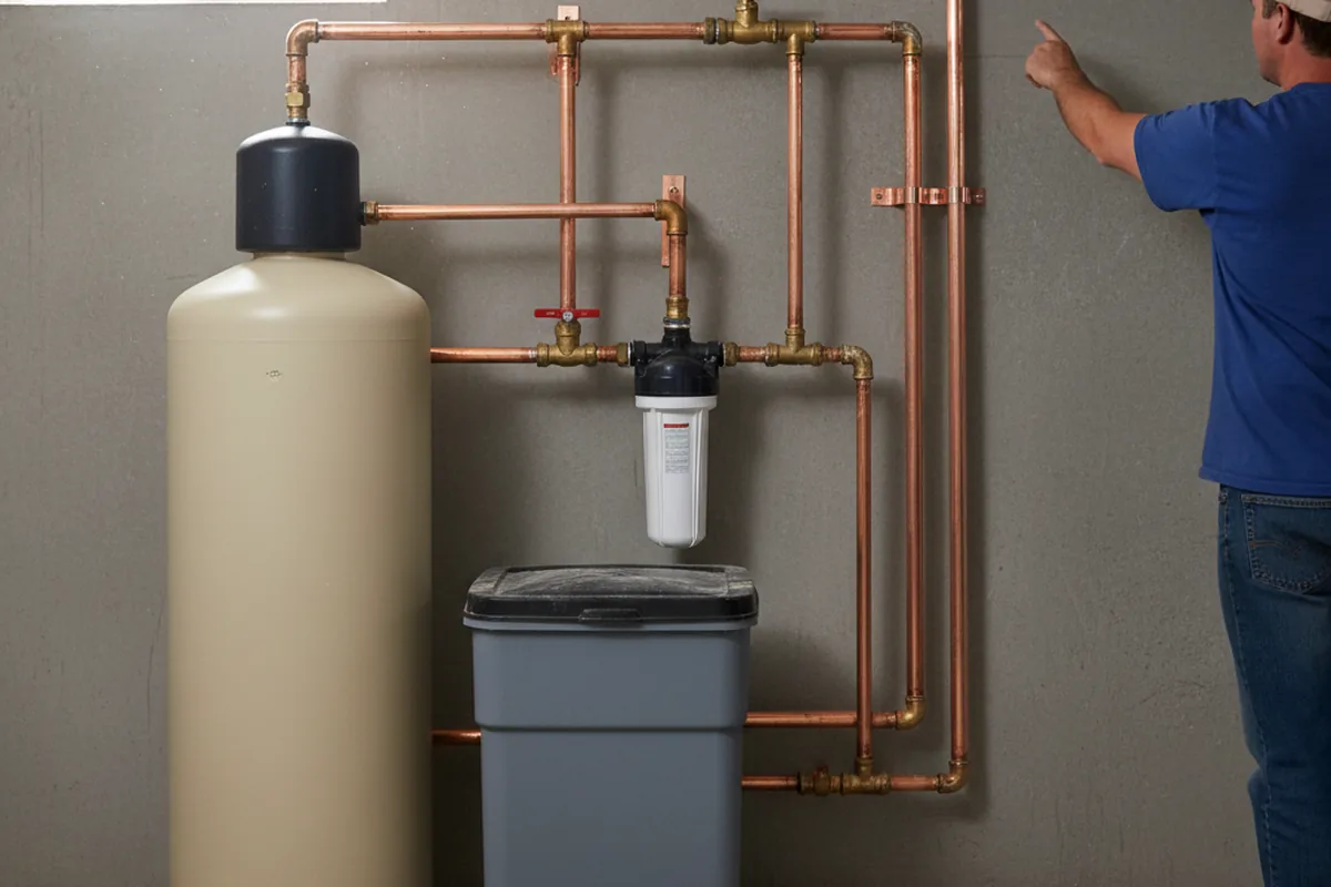 Whole-house water treatment system installed in Gowen